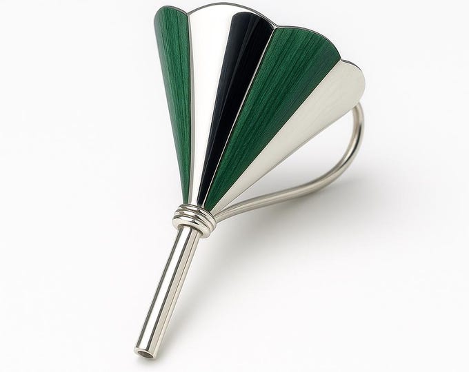 925 Sterling Silver Miniature Funnel Unique Collectible Jewelry Gift for Women