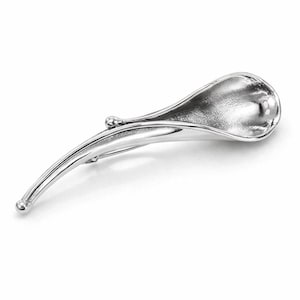 Broche antiguo de plata de ley 925 para sujetar ramos de flores.