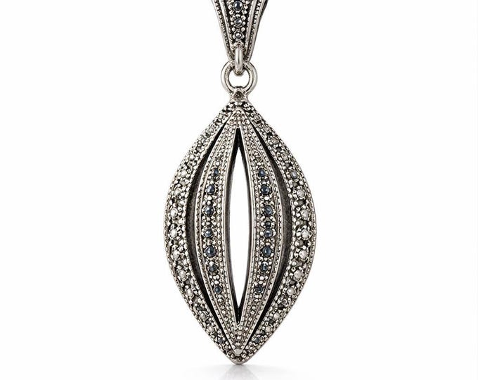 Marcasite 925 Sterling Silver Pendant