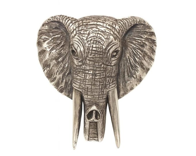 Antique Style Elephant Collectable Brooch 925 Sterling Silver