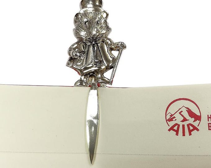 Antique Style Bookmark 925 Sterling Silver Book Lover Gift Graduation Gift