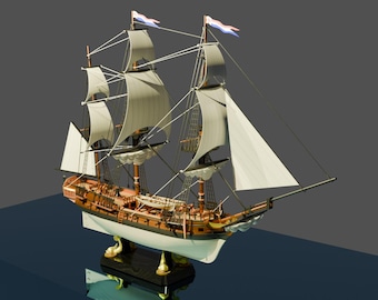 Model Ocean Liner S.S. Oriana Cruise Ship Model 19