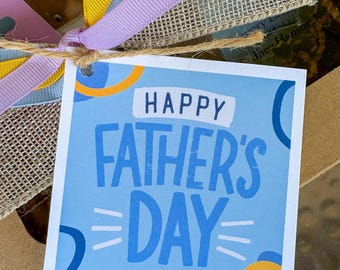 Happy Father's Day Printable Gift Tag