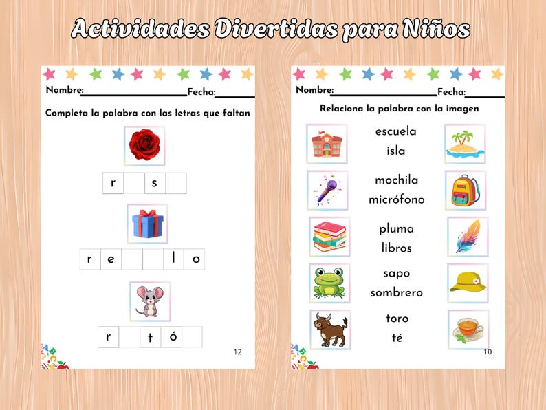Practical Letter Exercises - Fun Activities for Children - Etsy