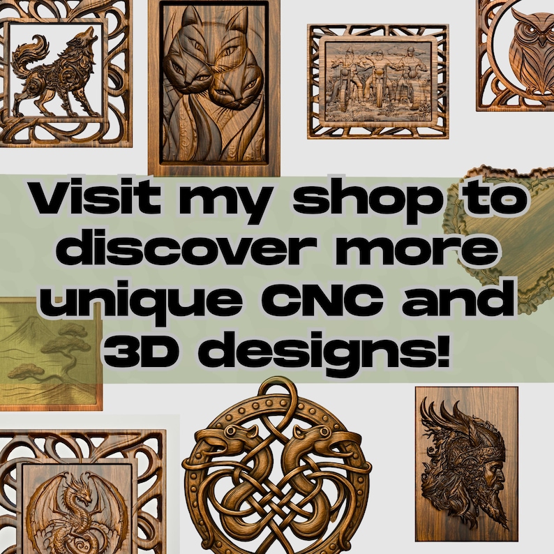 Round Dragon Bas Relief STL / OBJ File for CNC Wood Carving or 3D ...