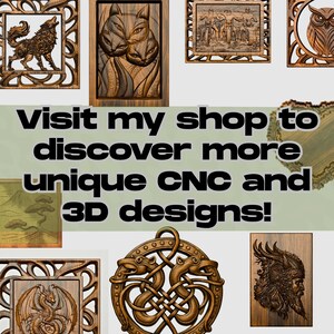 Longhorn skull bas relief CNC panel with barbed wire frame carved in wood, digital STL and OBJ file preview