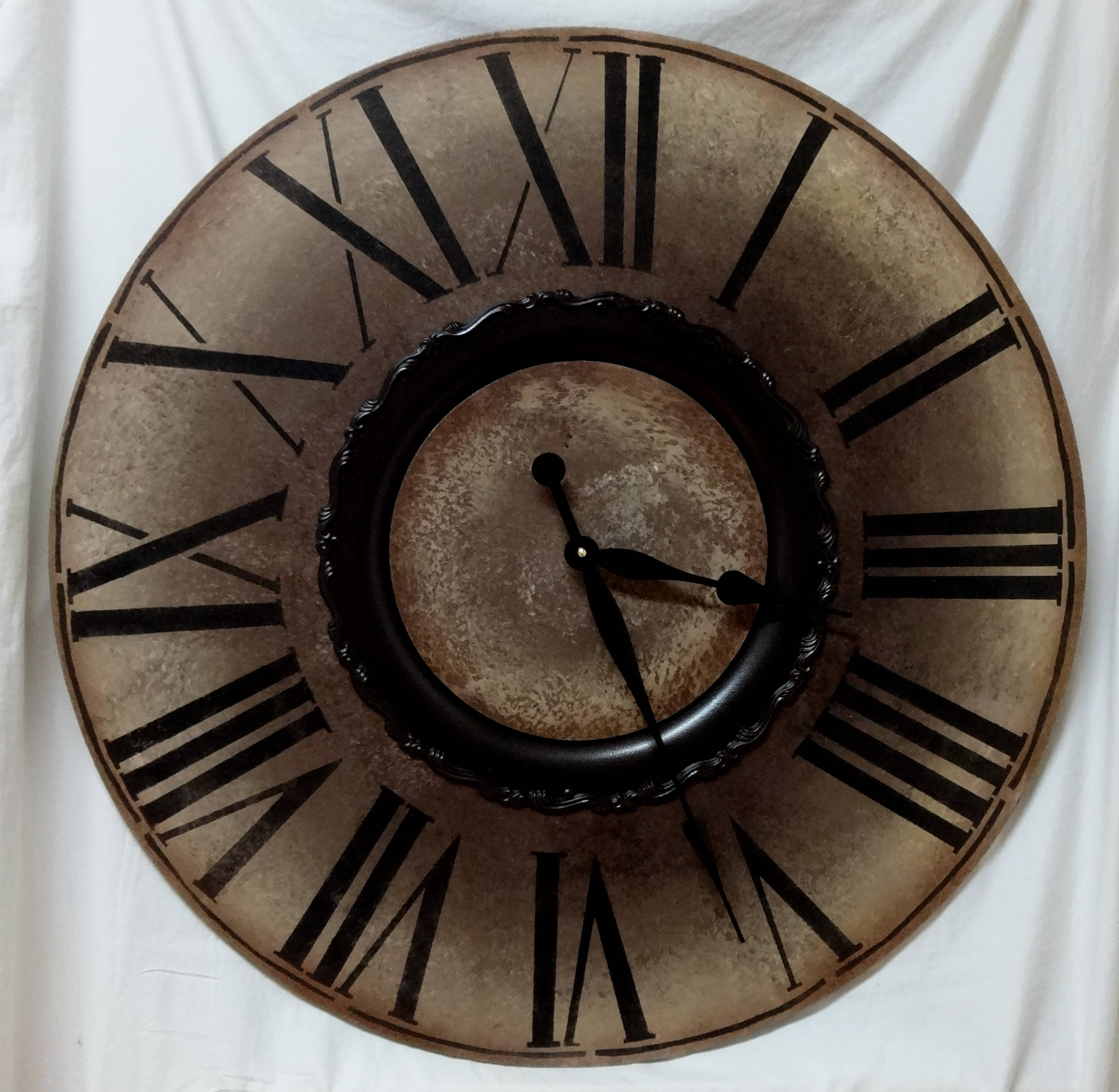 30 Inch CLASSIC WALL CLOCK with Roman Numerals Black Etsy