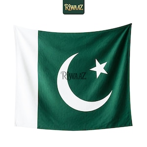 Fabric Pakistani Flag – Multiple Sizes – Independence Day, 14 August, Pakistan Day Decor, Handheld  Flags for Celebrations