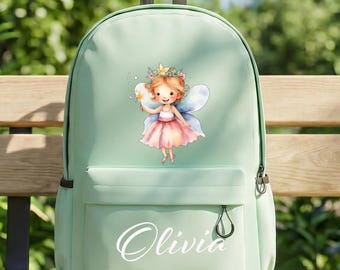 Fairy Backpack For Girls, Cute School Bag, Magical Gift For Kids, Everyday Travel And Back To School
