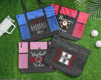Borsa da baseball personalizzata per mamma, borsa da baseball per mamma, borsa regalo per mamma da baseball, regalo per la festa della mamma, graziosa borsa da baseball, regali per la mamma