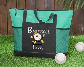 Borsa da baseball carina, borsa regalo per mamma che gioca a baseball, borsa personalizzata per mamma che gioca a baseball, regalo per la festa della mamma, borsa per mamma che gioca a baseball, regali per la mamma
