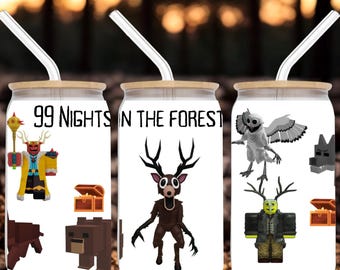 99 Nights In The Forest 16オンスカップラップ