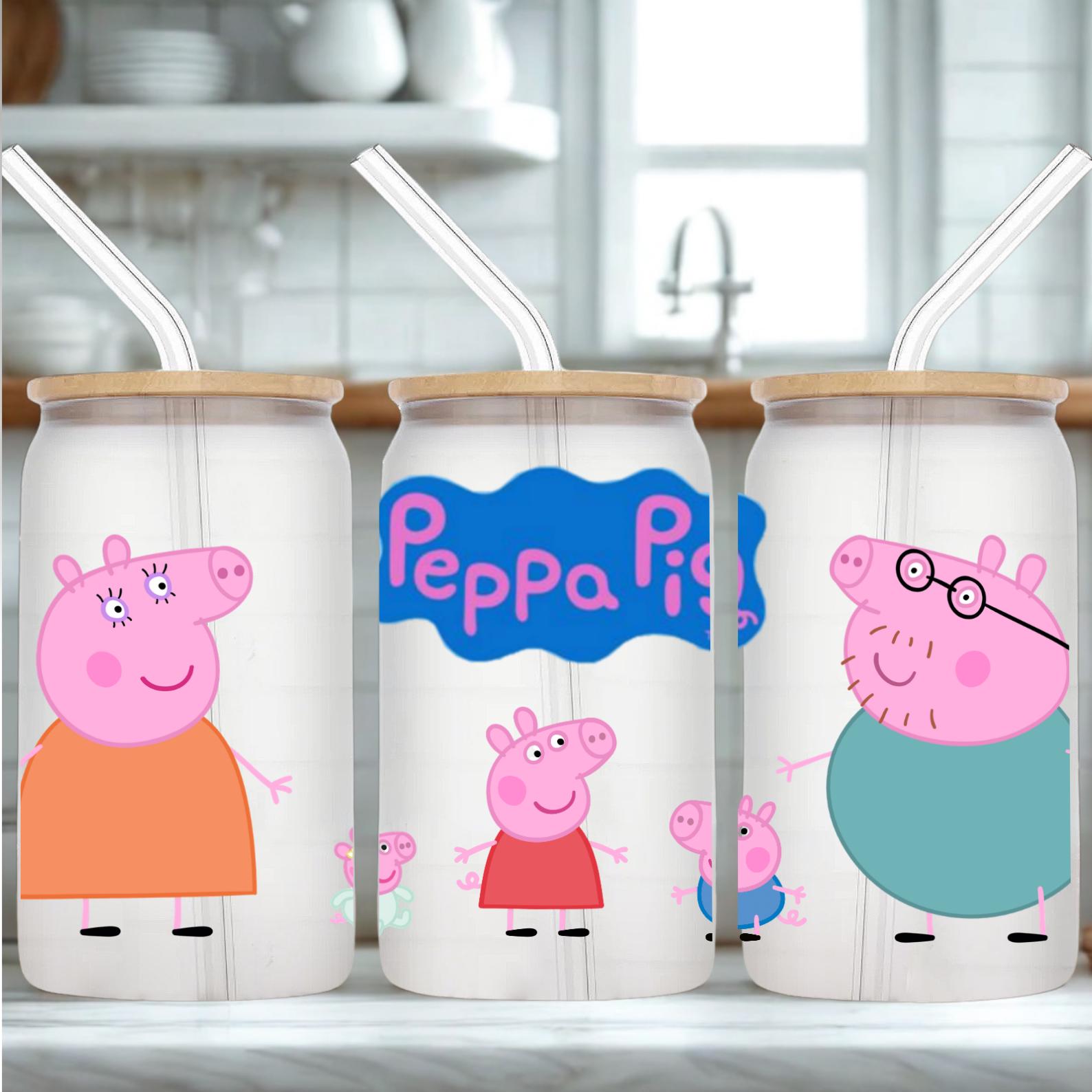Tasse En Céramique Sculptée Peppa Pig | Contient 20 ONCES