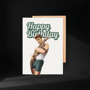 Funny Robert Irwin Birthday Card – Cheeky Australia Zoo Gift