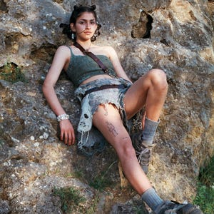 Handmade Upcycled Shorts | Recycled Threads | Eco-Friendly Fashion