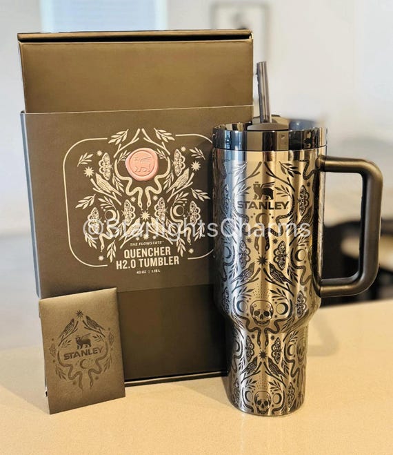 Deadly Damask Cup Halloween Tumbler 40oz Stanley The Halloween