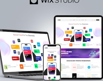 Wix Studio Template for Online Coupon Catalogue Wix Store Design