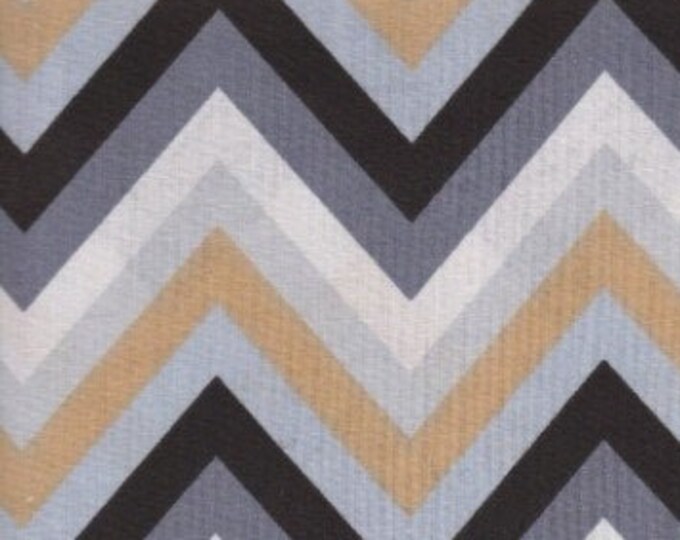 Chevrons!  Gray and Yellow....100% Cotton....56 Inches Wide!!