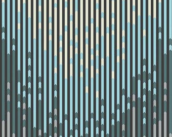 Tula Pink Salt Water Sea Stripes in Aqua or Seaweed!  RARE!!  Out of Print