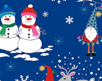 Michael Miller's Snow Village!  100% Cotton