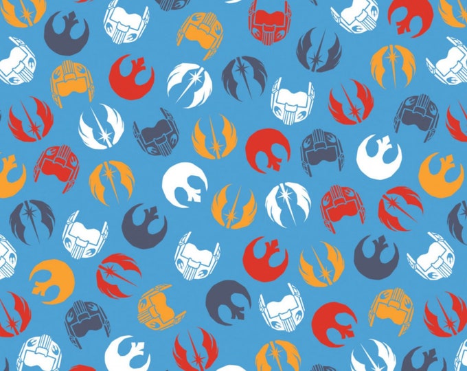 Camelot Star Wars Helmets with Rebel Symbol!  100% Cotton!