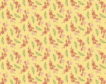 Jane Alison Blessings for Henry Glass....Floral Sprigs....100% Cotton
