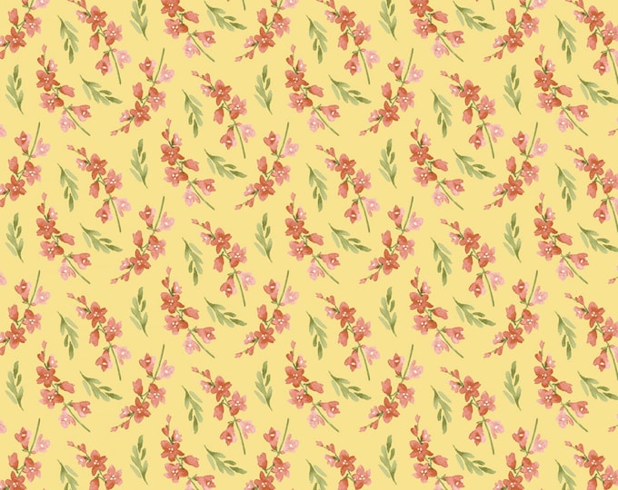 Jane Alison Blessings for Henry Glass....Floral Sprigs....100% Cotton