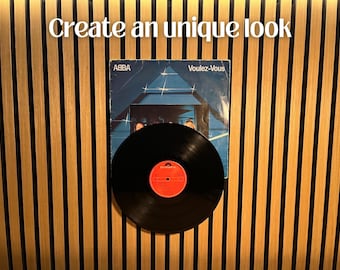 Vinyl Sleeve & Record Holder – 3D Printed Wall Mount Display – Showcase Album Art
