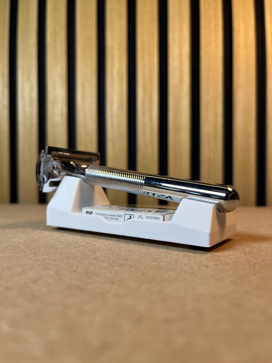 Foot Clear Razor Razor Stand for Safety Razors | 3D Printed Holder With Non-slip Feet ...