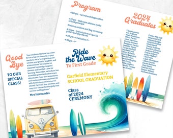 Ride the wave, Surf Graduation Program, kindergarten