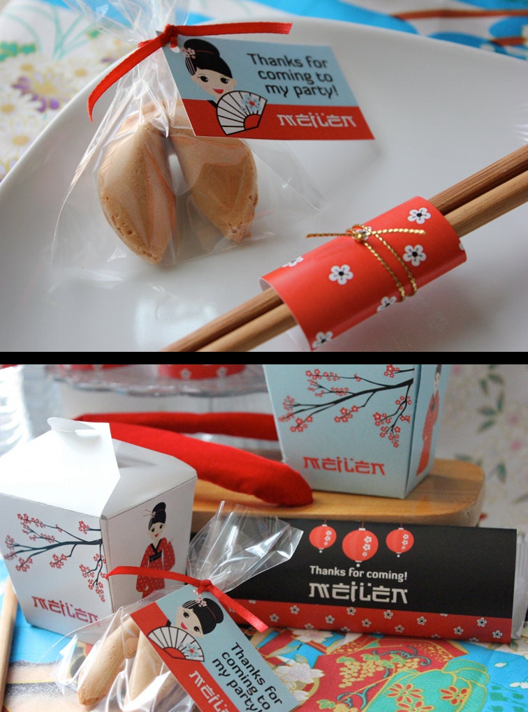 Japanese Printable Party - Etsy