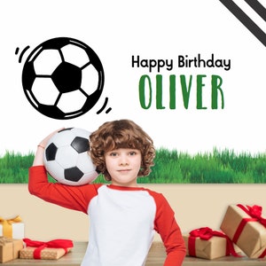 SOCCER BACKDROP Theme, Soccer theme backdrop, Soccer Party Backdrop
