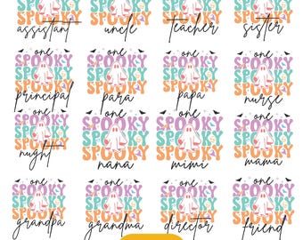 Halloween Svg Designs, Spooky Season Svg Bundle, Halloween Spooky Svg, Trendy Svg, Spooky Ghost Svg, Svg For Shirts, Instant Download