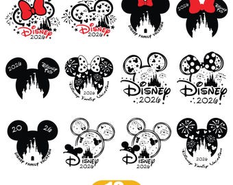 Family Vacation 2026 Svg Png Bundle, Magical Kingdom Svg, Family Trip Svg, Family Squad Svg, Friend Squad Svg, Vacay Mode Svg