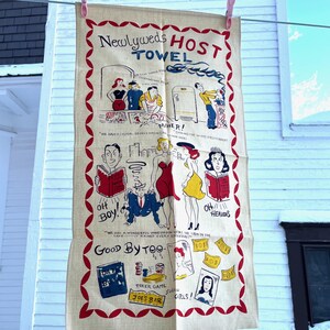 Newlyweds Tea Towel