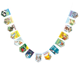 Guirnalda de cuentos imprimible / Decoración para guardería infantil y aula (Descarga digital)