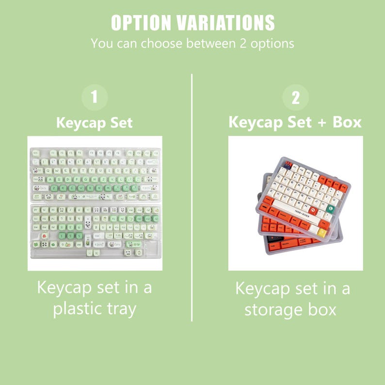 Cute Frog Keycap Set for Mechanical Keyboard | 140 Keys | MOA Profile ...
