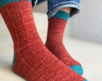 Binary Code Sock Pattern (PDF)