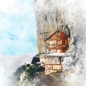 Copyright Free Watercolor Art Design from Your Photo, New Low Risk Profitable Business Opportunity, 16K High Resolution, Do it Yourself.