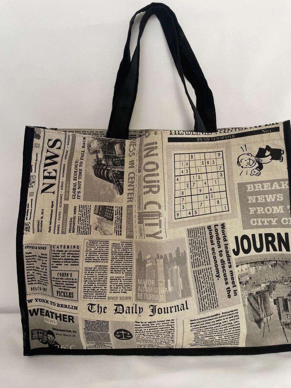 CLESSTE BIG NEWS PAPER TOTE 【公式通販】