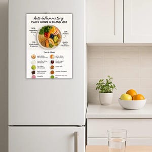 Anti-Inflammatory Diet Food List, Foods to Reduce Inflammation, Anti-Inflammation Diet Food Chart, Gut Health,Anti-Inflammatory Grocery List image 14