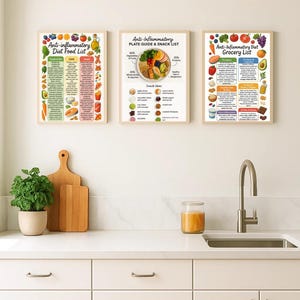 Anti-Inflammatory Diet Food List, Foods to Reduce Inflammation, Anti-Inflammation Diet Food Chart, Gut Health,Anti-Inflammatory Grocery List image 7