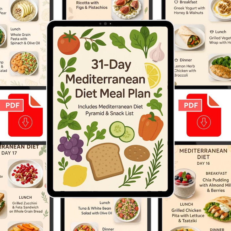 Mediterranean Diet Lunch - Etsy