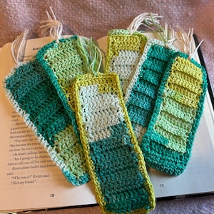 Oh so soft Handmade Crocheted Bookmarks