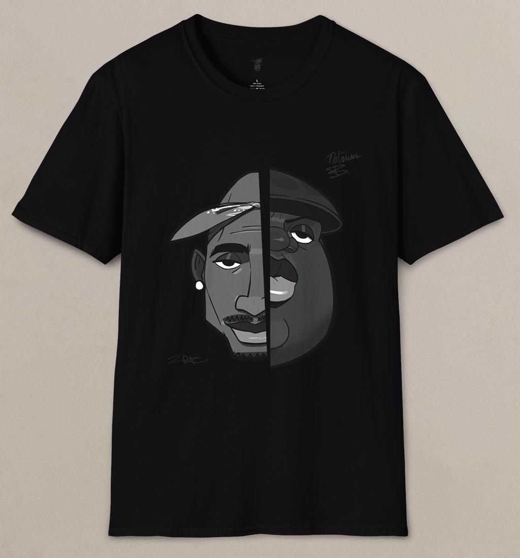 Tupac Shakur Maglia Tupac Nike Cantante Maglietta Thegiornalisti