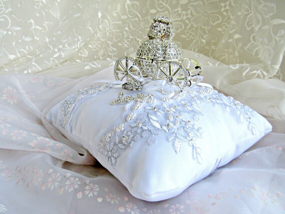 Cinderella Ring Bearer Carriage Pillow Cake Topper Etsy