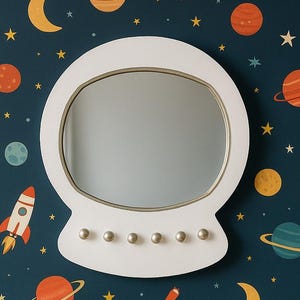 Astronaut Helmet shatterproof Mirror - Space themed children's SEN decor