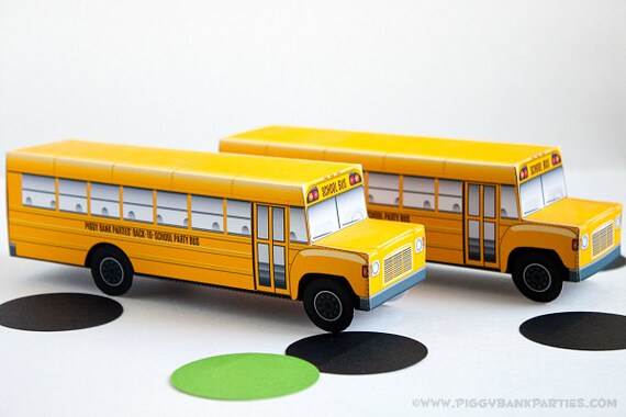 School Bus Favor Box Print At Home Full Color Template Back To School Bus Driver Wheels On The Bus Digital File Instant Download By Piggy Bank Parties Catch My Party School Bus Favor Box Print At Home Full Color Template Back To School Bus Driver Wheels On The Bus Digital File Instant Download By Piggy Bank Parties Catch My Party