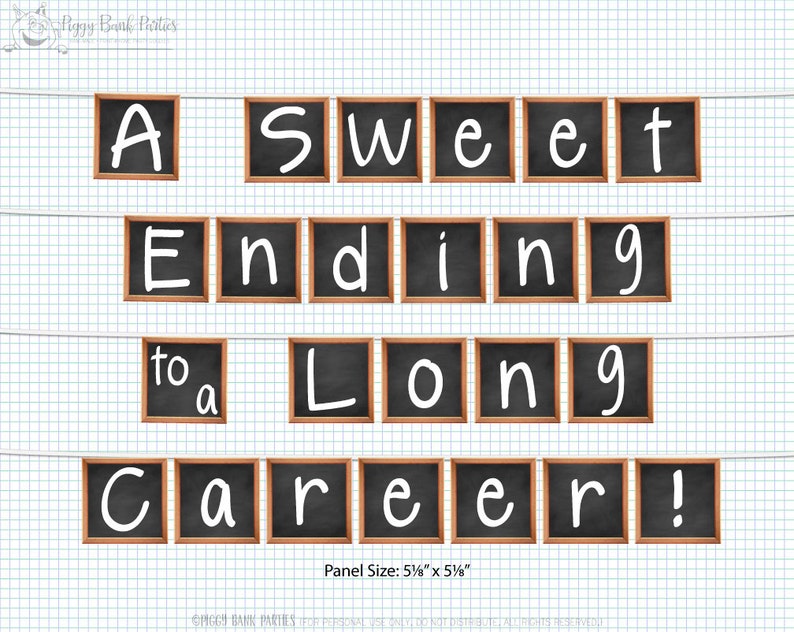a sweet ending to a long career banner teacher