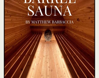 Construya su propia sauna de barril eléctrica